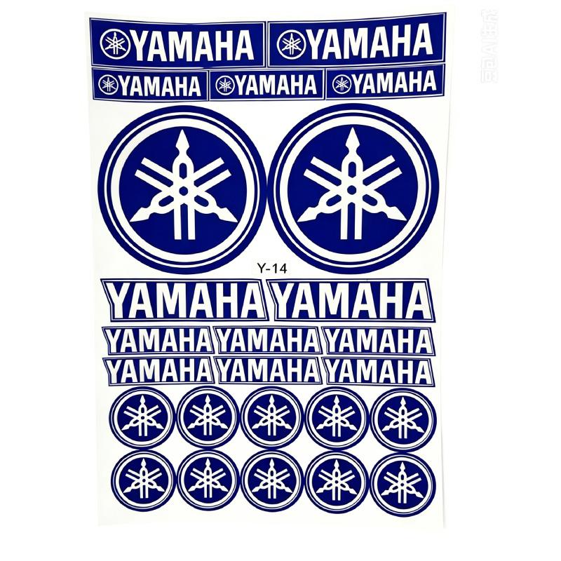 Подходит для наклейки Yamaha наклейка на машину мотоцикл модифицированная водонепроницаемая солнцезащитная Qiaogu nmax автомобильный шлем декоративная наклейка