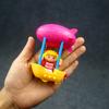 EA1 HETTY Balloon Dirigible Airship EA1 Pendulum Toy Figurines Wheels Are Movable Girl Can Swing Tabletop Ornament