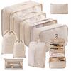 8-Piece Travel Clothing Storage Bag Set