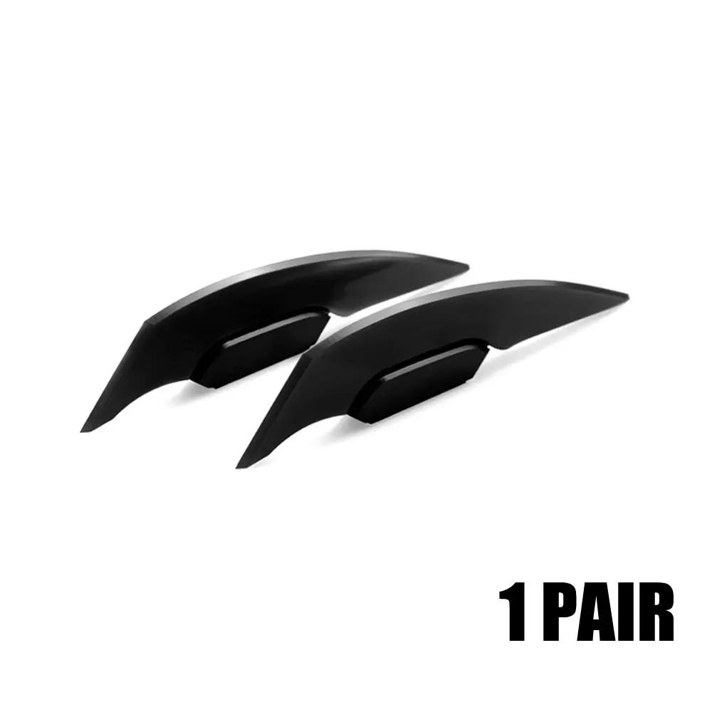 2Pcs Motorcycle Winglet Aerodynamic Spoiler Wing with Adhesive Motorcycle Decoration Sticker Universal Motorbike Scooter Sticker