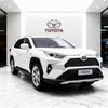 1:24 Toyota RAV4 SUV, литая игрушечная модель автомобиля из сплава, звук и свет, детские игрушки, коллекционные подарки на день рождения