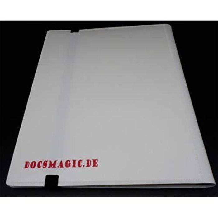 Docsmagic.De Pro-Player 9-Pocket Album White - 360 Card Binder - MTG - PKM - YGO - Classeur Pour Jeu De Cartes Blanc