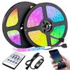10M 20M LED Strip Lights RGB 5050/RGBIC WS2812B Infrared Bluetooth Ontroller TV BackLight Room Luces Luminous Decorate Fita Lamp