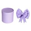 Lovely DIY Flower Arrangement Bucket with Assorted Bows Attractive Paper Flower Holder Suitable for Homes & Office Decors