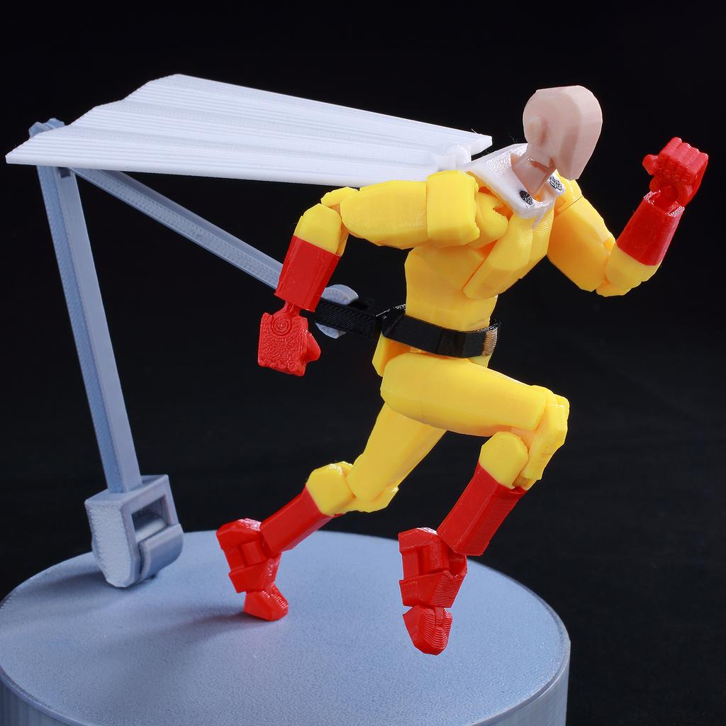Titan13 One Punch Man Figure - Anime Multi-Jointed Poseable Saitama Dummy13 Action Model Decompression Toys For Adults Kids