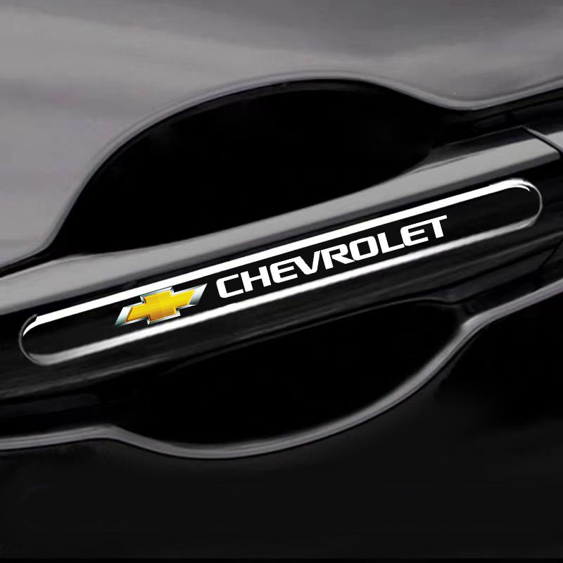 AABHB1 For Chevrolet Silverado Impala Malibu Equinox Cruze Camaro Car Door Bowl Handle Protector Stickers Transparent Anti-scratch Film