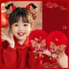 Traditional New Year Hair Ties Plush Children's Hair Ropes Hanfu Accessory