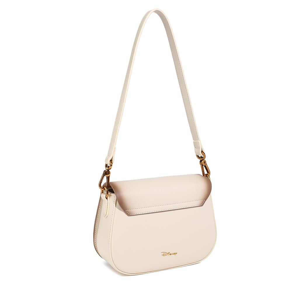 New Disney Mickey Series PU Underarm Small Square Bag Shoulder Bag Women's Milk Coffee BMK-71480M