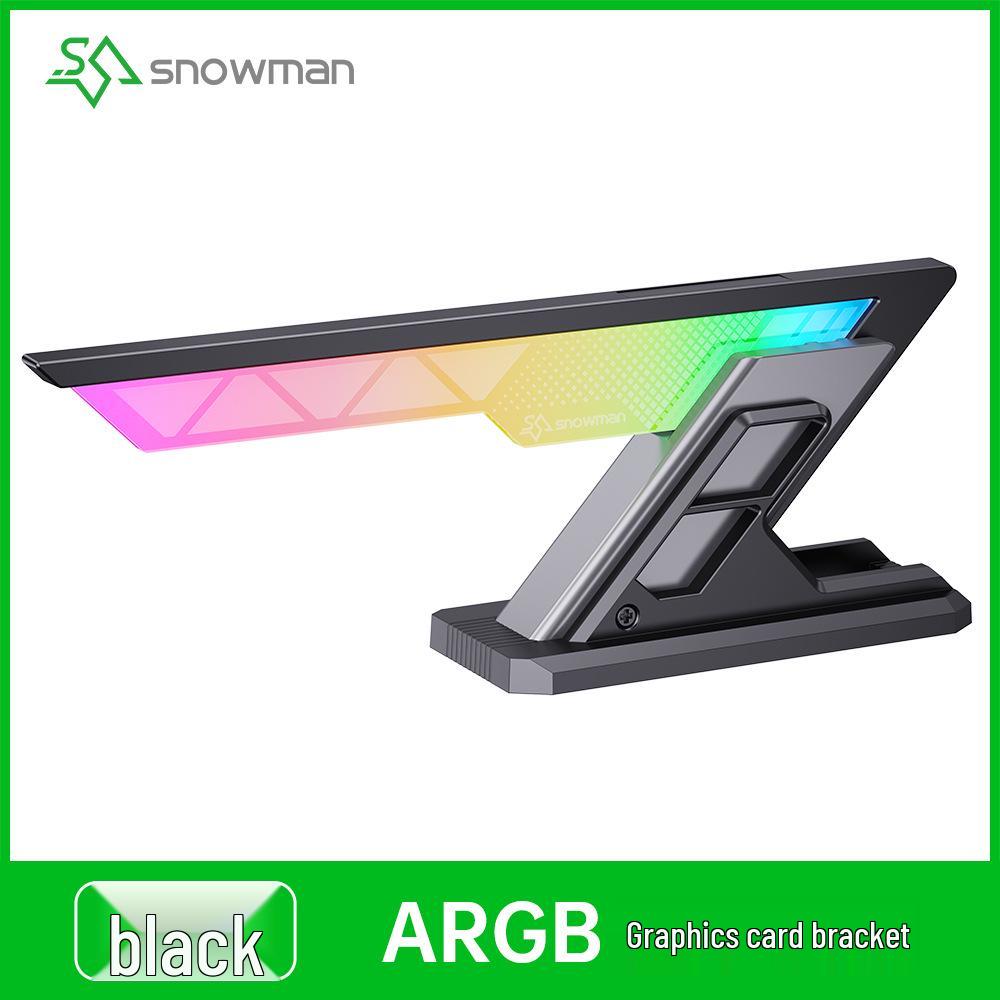 Bingman GP-Z ARGB Магнитный держатель для видеокарты - Алюминиевый вертикальный кронштейн-поддержка для настольных корпусов