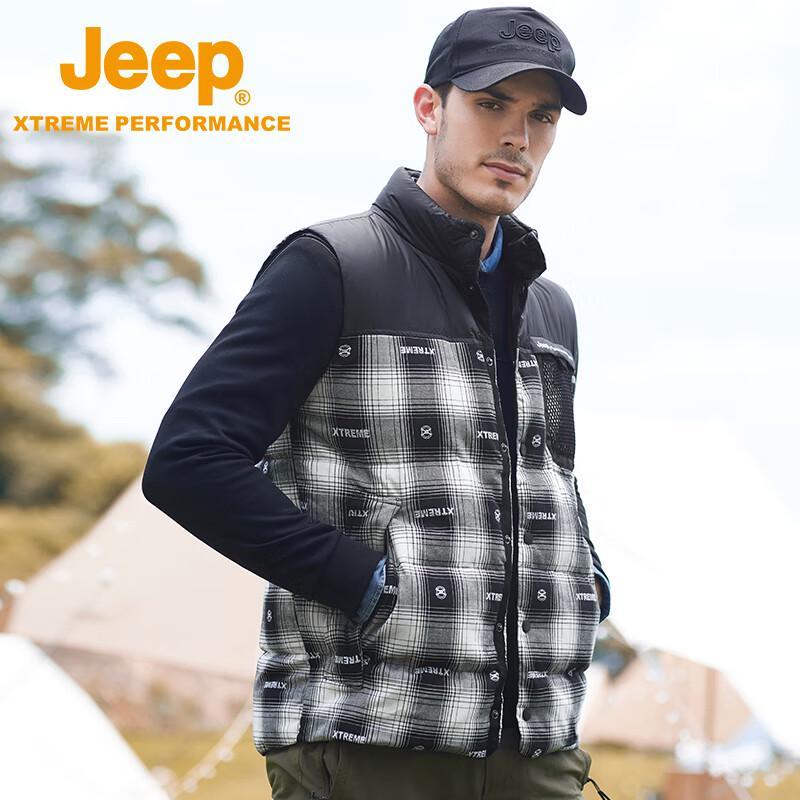 Jeep Unisex Warm Duck Down Vest