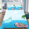 Exquisite cute Print Duvet Cover Set Bedding Set P-Pus-heens Cat Single Double King Size For Kids Boy Girl Bedroom Decor 3pcs