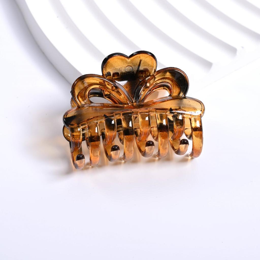 Новый прозрачный зажим для волос 4,5 см женский, персонализированный, темпераментный, зажим-акула, маленькая заколка, шпильки, головной убор, модные аксессуары