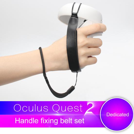 Non Slip Handle Fixing Strap Wristband for Oculus Quest 2 VR Glasses Accessories