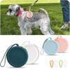 Pet Treat Pouch Dogs Treat Bag Silicone Dog Treat Pouch Zipper Closure Pocket Size For Dogs Outdoor Walking
