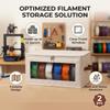 Water Proof Oxford Fabric Filament Storage Box Clear Front Window Spool Storage Case  Home Studio