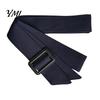 Soft Texture Belt Adjustable Wide Waist for Women, 67 Inch Replacement Trench Coat Waistband with Black Autumn Winter Outfit Decor Square Buckle,