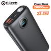 Power Bank QGeeM 20000 мАч Супер быстрая зарядка для iPhone Samsung Xiaomi
