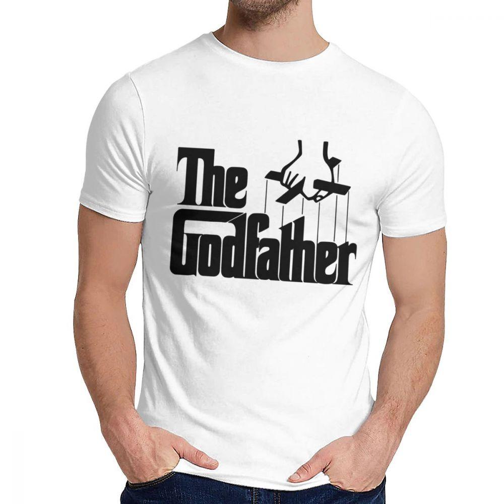 The Godfather Artwork Movie Tee Shirt Crewneck Stylish For Man Natural Cotton S 6Xl Plus Size