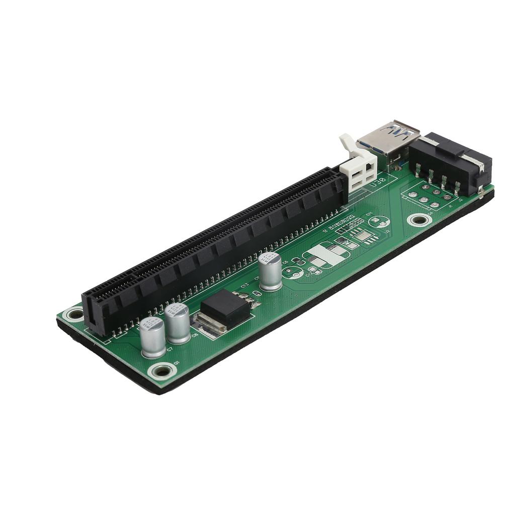 Райзер PCIE 60 см 23,6 дюйма USB 3.0 Удлинитель PCIe 1X 16X PCIE на Serial SATA Кабель питания для майнера биткоинов006