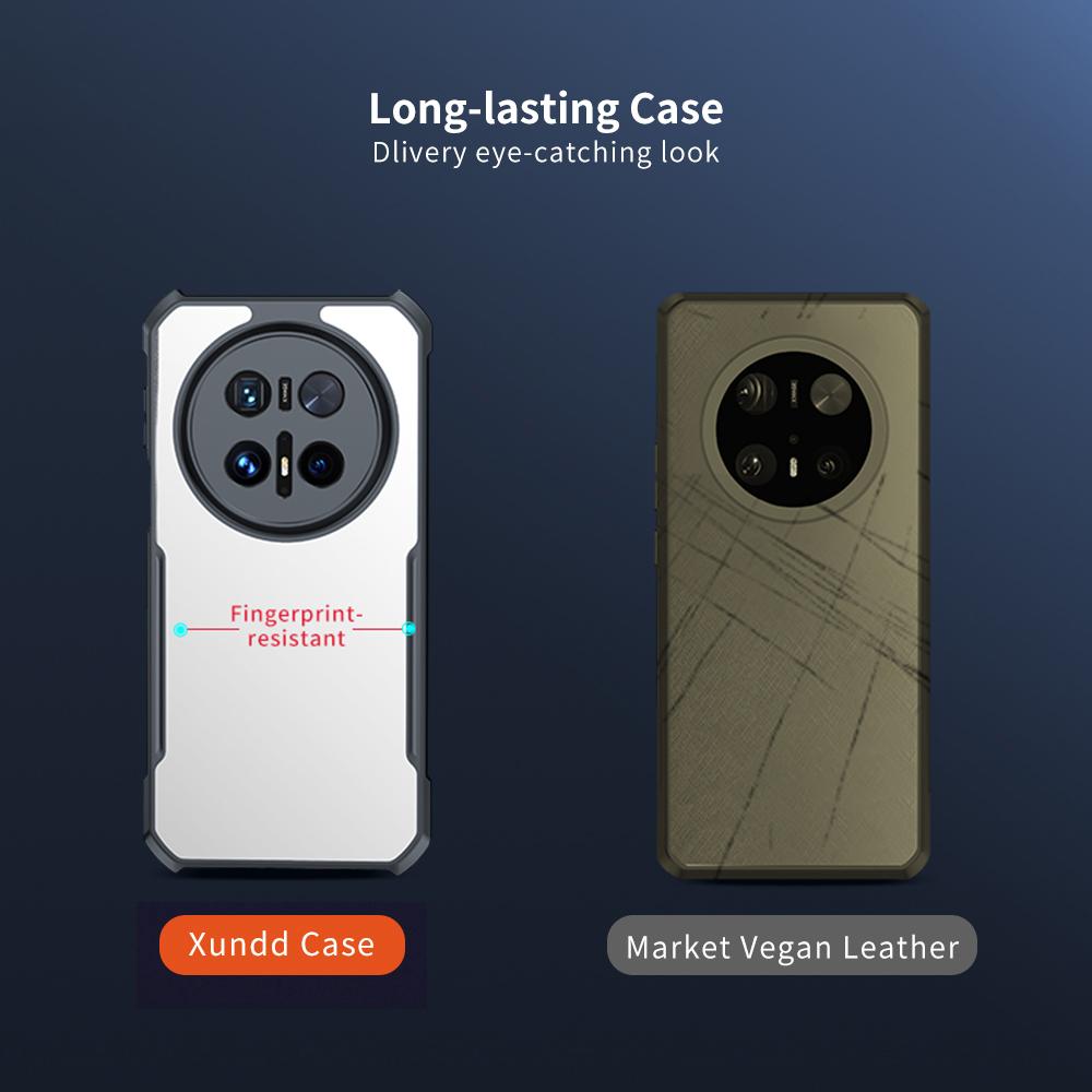 XUNDD For Huawei Mate 70 Pro+/Mate 70 Pro Case Dropproof TPU + Acrylic Clear Back Phone Cover