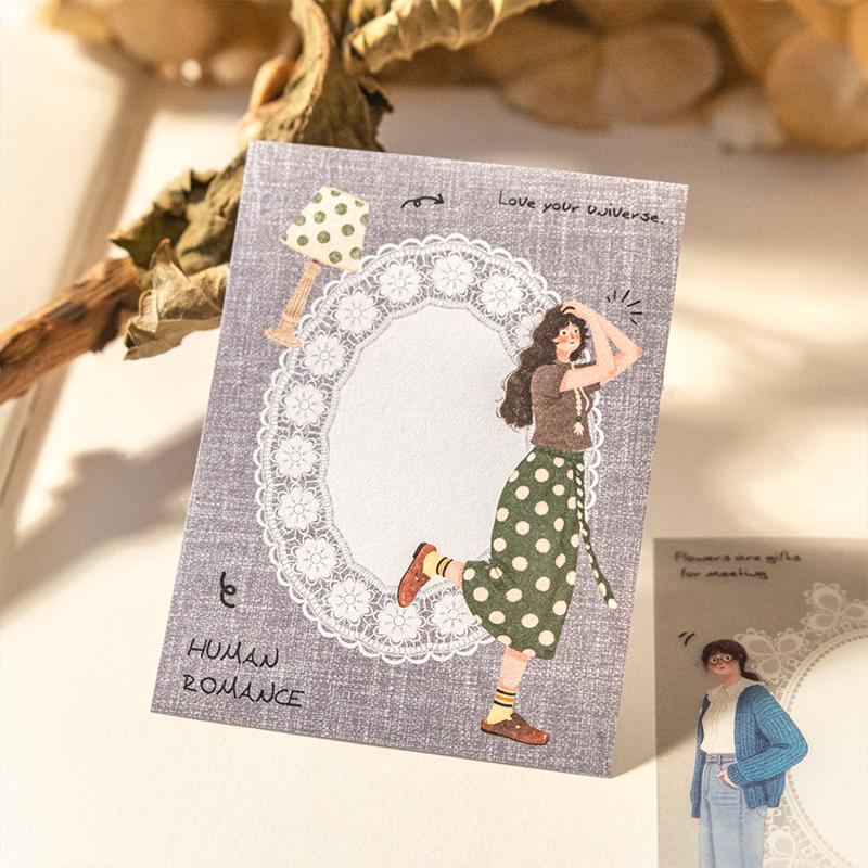 Journal GO 16pages Light Dream Freehand Sketching Stickers for Collage Junk Journal Scrapbooking Decoration Vintage Decals