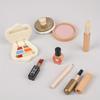 Makeup And Dressing Set Princess Makeup Toy Baby Play House Hair Dryer Eyeshadow Box Mirror Nail Polish Little Girl Simulation Lipstick Playhouse Set