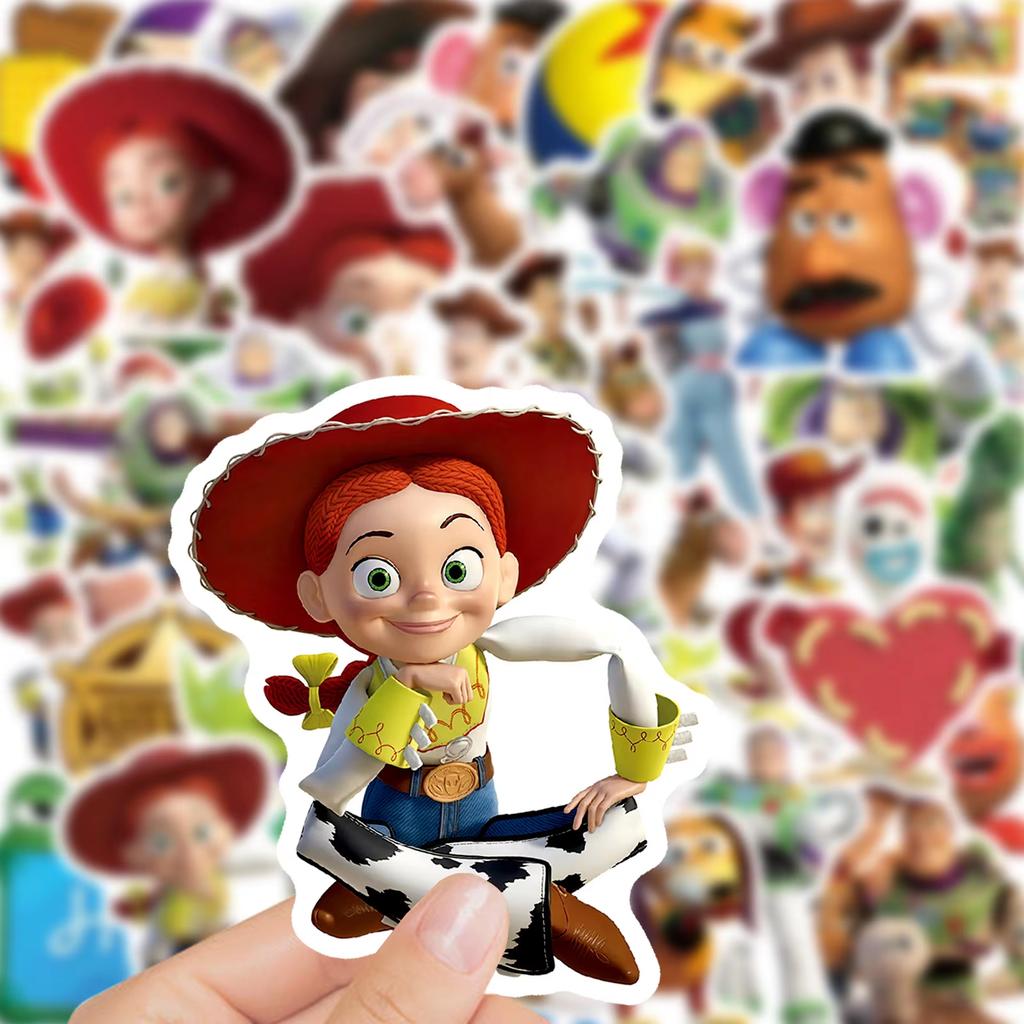 1050 шт. Мультяшные наклейки Disney История игрушек Граффити Изысканные модные DIY игрушки для бутылки Скрапбукинг Дорожная сумка Эстетичные наклейки
