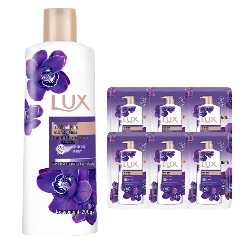 Lux Brightening Nourishing Shampoo & Shower Gel Set