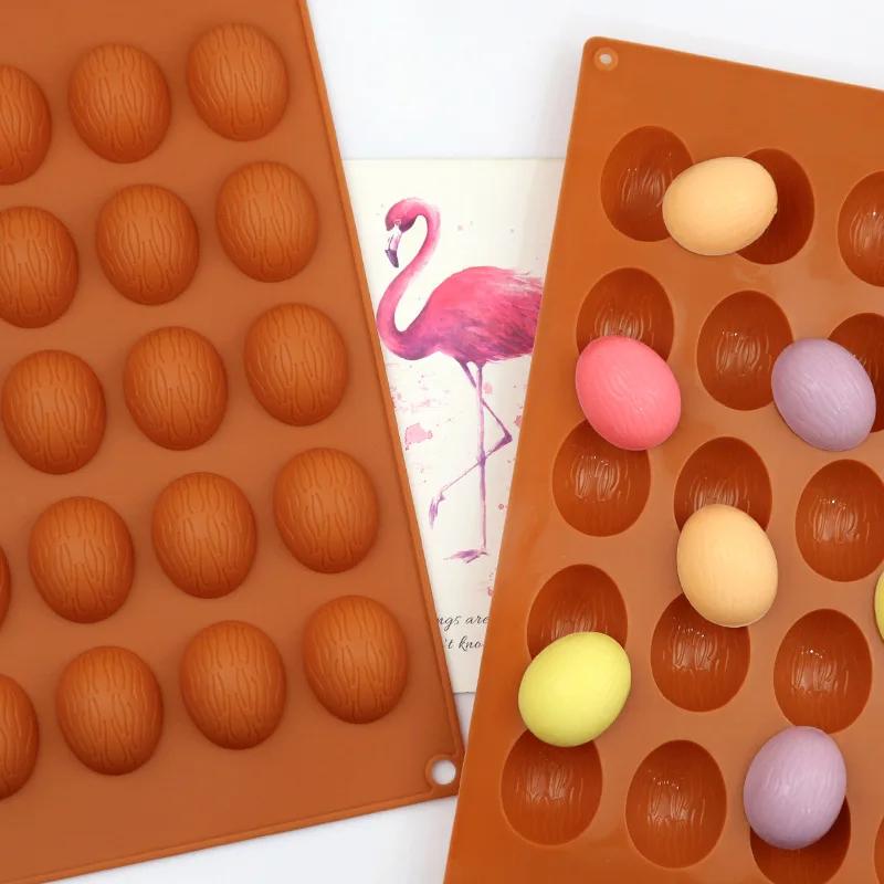 20 отверстий в форме грецких орехов, формочки для шоколада, силиконовые формы для пудинга, бытовые инструменты для выпечки тортов своими руками