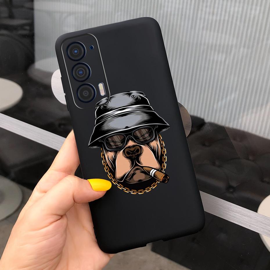Силиконовый чехол для Motorola Edge (2021) / Edge 5G UW (2021) Модные чехлы для телефона с рисунком подсолнуха и ромашки для Edge 2021 XT2141