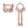 Moving Rabbit Ears Protection Earmuffs Student Couple Cold Winter Plush Ear Muffs Ear Warmers Funny Toys For Kids Adult Gifts