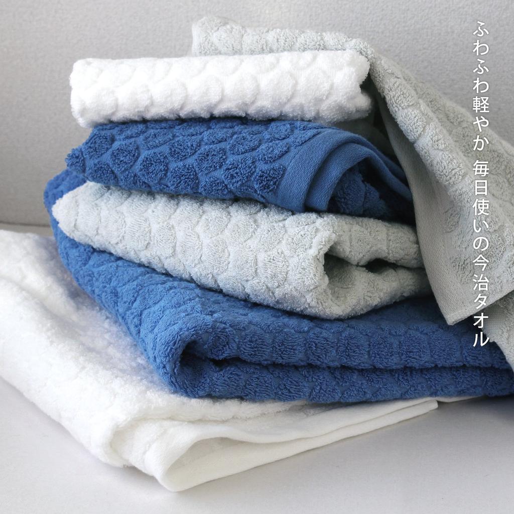 Сертифицированное полотенце для лица Imabari hiorie В наборе 3 цвета в ассортименте 01 Сделано в Японии Жаккардовое Бренд Imabari Хлопок хлопок Рисунок в горошек 3 штуки