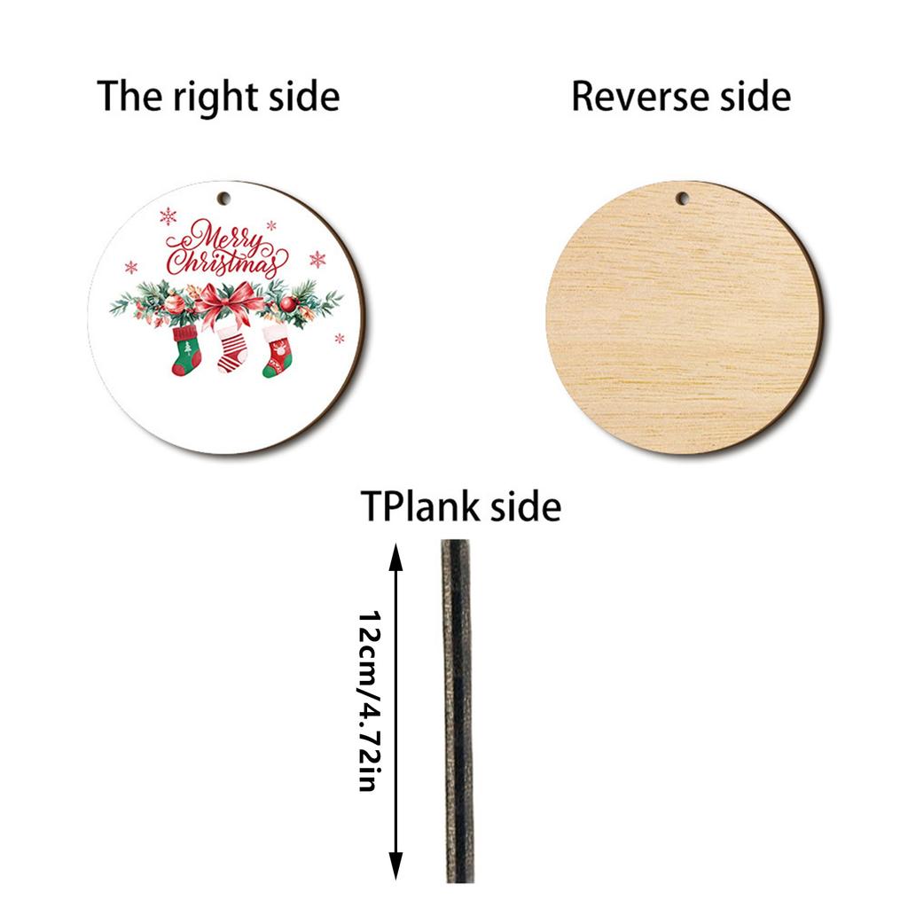 Подарочный Чулок Украшение Сувенир Деревянный Рождественский Подвесок