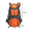 50L Hiking Backpack Waterproof Travel Fishing Camping Hiking Daypack Water Resistant Cycling Lightweight Trekking Bag