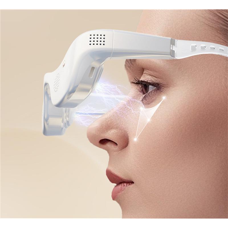 A65T-Очки для ухода за глазами Массажер для глаз от темных кругов отеков морщин снятия усталости глаз Устройство для ухода за красотой