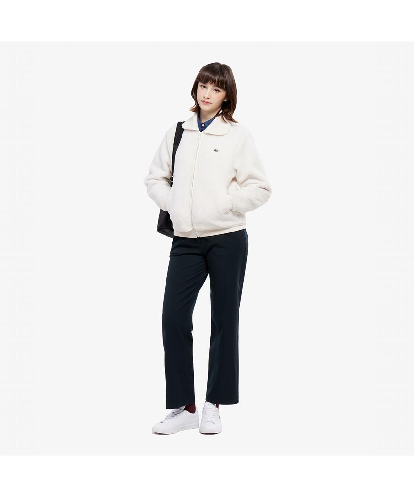 LACOSTE Женские прямые фланелевые укороченные брюки Hf671E-55N Yzp