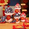 Плюшевая игрушка змея для декора на китайский Новый год, элегантная кукла-талисман змея, праздничные плюшевые змеи для весеннего фестиваля, праздничное украшение, подарок