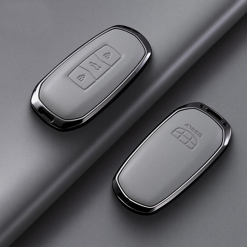 Совместимый чехол для ключа для моделей Geely: Boyue, Xingyue, Emgrand GS, Borui, X6 Vision, S1, Xingrui, Panda Mini