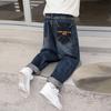 Джинсы для мальчиков Свободные брюки Корейские брюки Повседневные детские джинсы