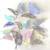 Stickers Artistic Three-Dimensional Hollow Background Wall Sticker Wall Decorative Home Party Color Butterfly Stickers