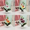 Artificial Plastic Phalaenopsis Flower Bonsai For Event Decoration Home Styling