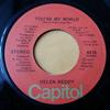 7-дюймовая пластинка ХЕЛЕН РЕДДИ - Ты мой мир / Спасибо 4418 Capitol Records 1977 Канада Поп Б/У