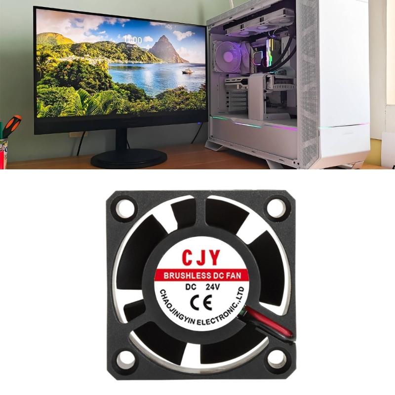 Quiet 4020 PC Cooling Fan High Speed Airflow Quiet Efficient Cooling for Electronics Servers Networking Devices