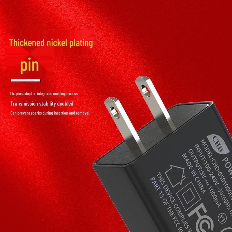 5V 1A Charger USB Head with ETL/FCC Certification for Home, Pet Supplies, and LED Strips