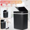 15L Intelligent Trash Can Automatic Sensor Dustbin Smart Sensor Electric Waste Bin Rubbish Can For Kitchen Bathroom
