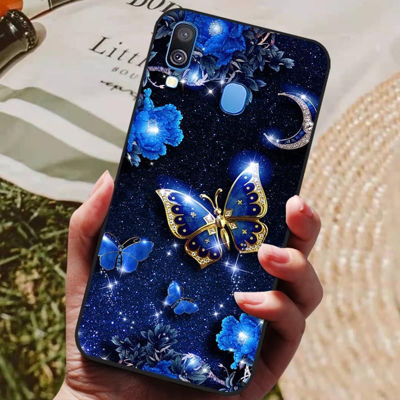 Чехол Для Samsung A40 Чехол Мягкий ТПУ Чехол для задней панели телефона Для Samsung Galaxy A40 Силиконовый чехол Coque A 40 A405 A405F Бампер Fundas Сумка
