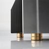 4 шт. Hi-Fi Акустические Изолирующие Ножки-Подушечки Алюминиевый Виброгаситель 40x23 мм Золотой