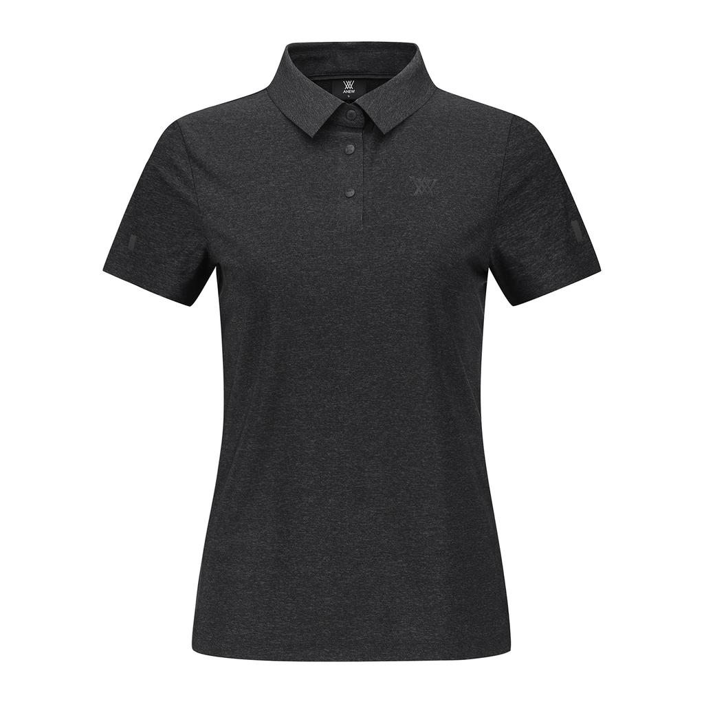 ANEW GOLF Women Sm Black Finish Short T-Shirt_Mg