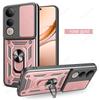 Funda for VIVO V50 Lite Case Slide Camera Protection Ring Stand Shockproof Back Cover for VIVO V50 Capa Funda