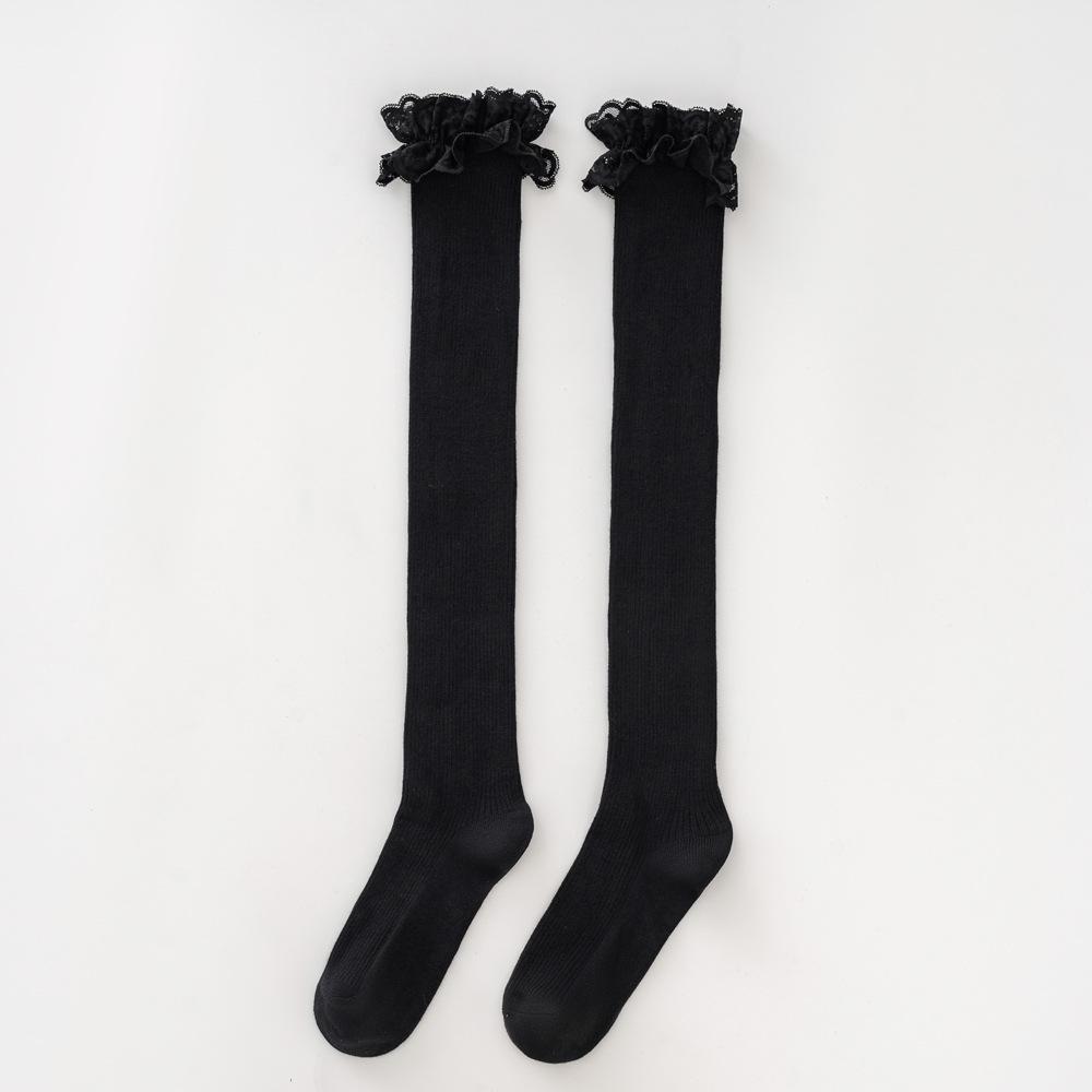 Гольфы до бедра в стиле Лолита, Гольфы до бедра в академическом стиле, Гольфы до колена с кружевной отделкой, Утягивающие гольфы до колена